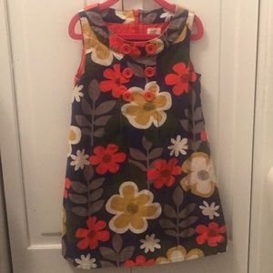 Corduroy jumper dress. Mini Boden.
